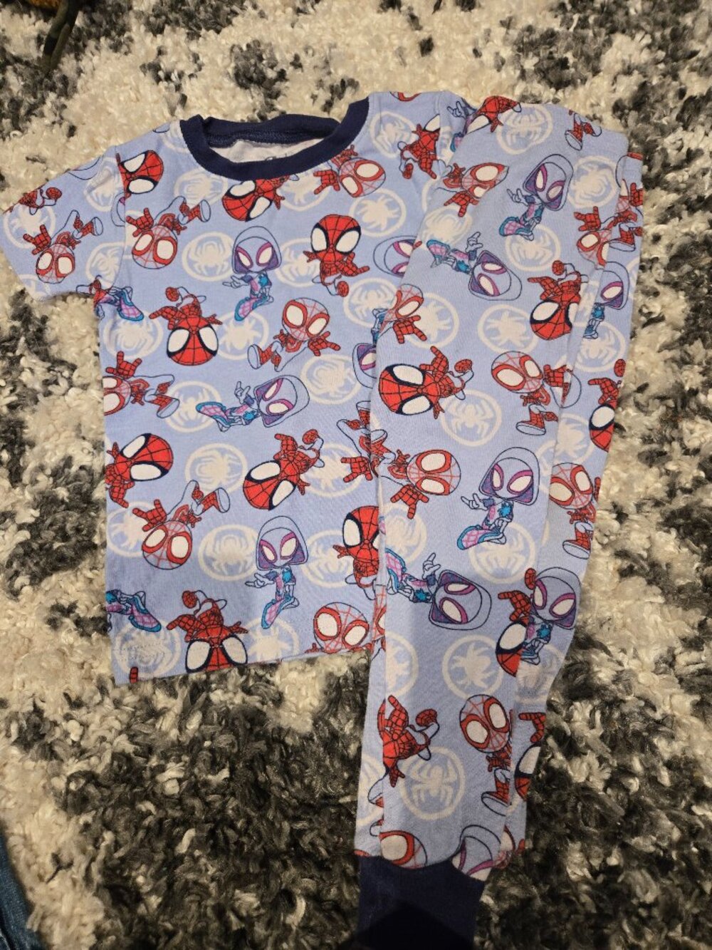 Marvel Carter's Spidey and His Amazing Friends Pajama Set | Size 3T | Blue